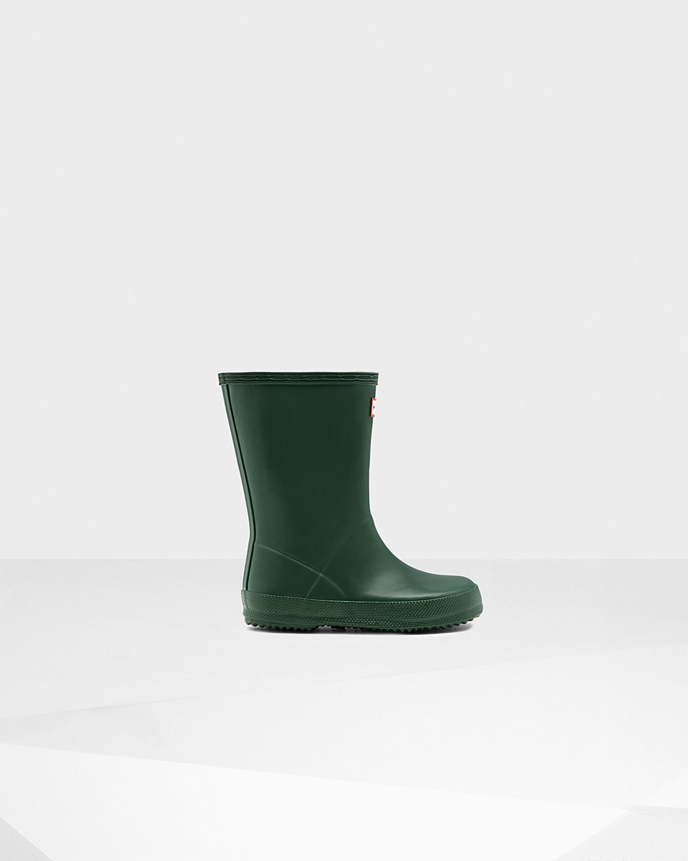 Botas De Agua Hunter Niños Original First Classic - Verde - Argentina 8501TBKCP